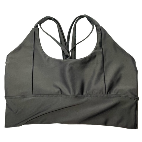 BREE Sports Bra Charcoal Grey Size L - Picture 1 of 12